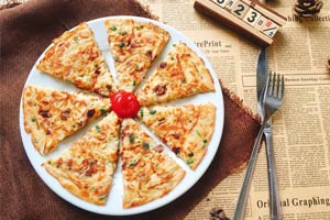 Làm bánh củ cải chiên giòn thơm ngon nóng hổi