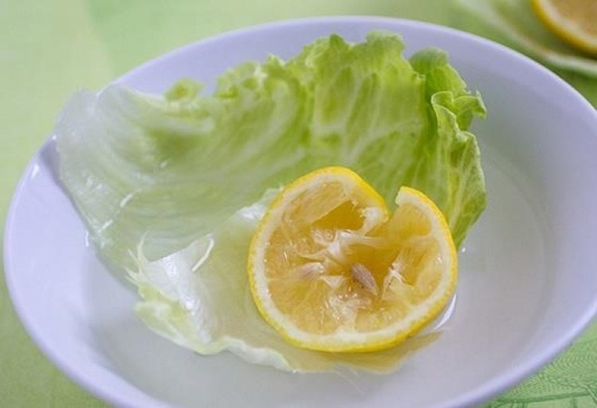 cách làm tươi rau xà lách 3