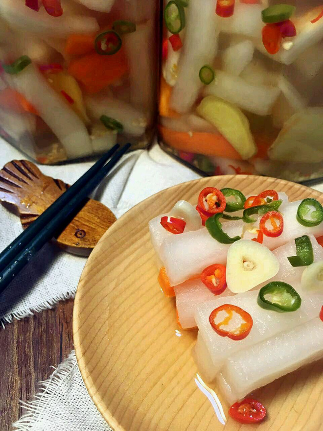 tuyet chieu lam cu cai ngam chua ngot cuc ngon
